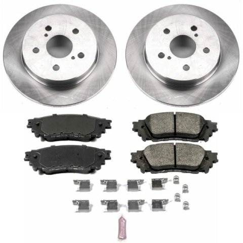 Power Stop 2019 Toyota Avalon Front & Rear Autospecialty Brake Kit (1x psbKOE7739, 1x psbKOE7895) thumbnail 2