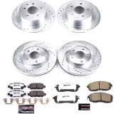 Power Stop 2019 Nissan Sentra Front & Rear Z26 Street Warrior Brake Kit (1x psbK8327-26, 1x psbK8335-26) thumbnail 4