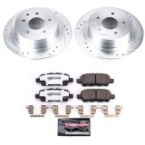 Power Stop 2019 Nissan Sentra Front & Rear Z26 Street Warrior Brake Kit (1x psbK8327-26, 1x psbK8335-26) thumbnail 9