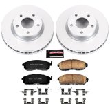 Power Stop 2019 Nissan Sentra Front & Rear Z17 Evolution Geomet Coated Brake Kit (1x psbCRK8335, 1x psbCRK6961) thumbnail 1