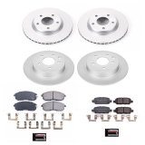 Power Stop 2019 Nissan Sentra Front & Rear Z17 Evolution Geomet Coated Brake Kit (1x psbCRK8335, 1x psbCRK6961) thumbnail 4