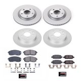 Power Stop 2019 Nissan Sentra Front & Rear Z17 Evolution Geomet Coated Brake Kit (1x psbCRK8335, 1x psbCRK8327) thumbnail 5