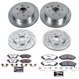 Power Stop 2019 Nissan Frontier Front & Rear Z36 Truck & Tow Brake Kit (1x psbK8324-36, 1x psbK4621-36) thumbnail 4
