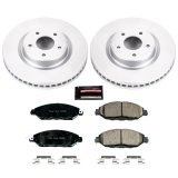 Power Stop 2019 Infiniti QX60 Front & Rear Z17 Evolution Geomet Coated Brake Kit (1x psbCRK8021, 1x psbCRK6496) thumbnail 7