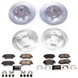 Power Stop 2019 Hyundai Elantra Front & Rear Z23 Evolution Sport Brake Kit (1x psbK7904, 1x psbK7370) thumbnail 9