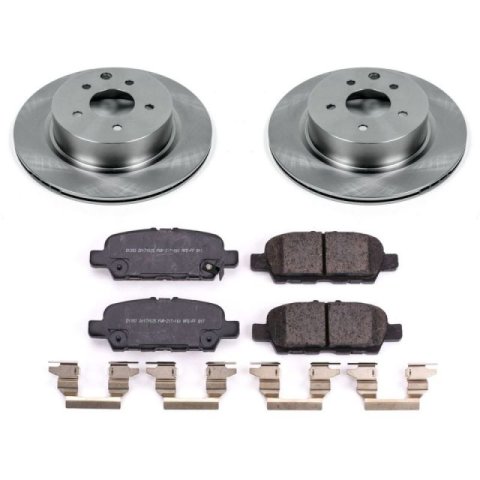 Power Stop 2018 Nissan Maxima Front & Rear Autospecialty Brake Kit (1x psbKOE8062, 1x psbKOE3076) thumbnail 6