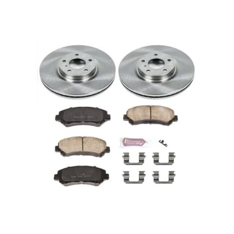 Power Stop 2018 Nissan Maxima Front & Rear Autospecialty Brake Kit (1x psbKOE8062, 1x psbKOE3076) thumbnail 7
