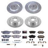 Power Stop 2018 Mercedes-Benz GLE350 Front & Rear Z23 Evolution Sport Brake Kit (1x psbK7440, 1x psbK8114) thumbnail 3