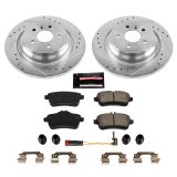 Power Stop 2018 Mercedes-Benz GLE350 Front & Rear Z23 Evolution Sport Brake Kit (1x psbK7440, 1x psbK8114) thumbnail 4