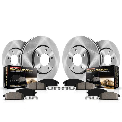 Power Stop 2018 Jaguar E-Pace Front & Rear Autospecialty Brake Kit (1x psbKOE8107, 1x psbKOE8109) thumbnail 5