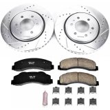 Power Stop 2018 Ford Expedition Front & Rear Z23 Evolution Sport Brake Kit (1x psbK8030, 1x psbK3167) thumbnail 1