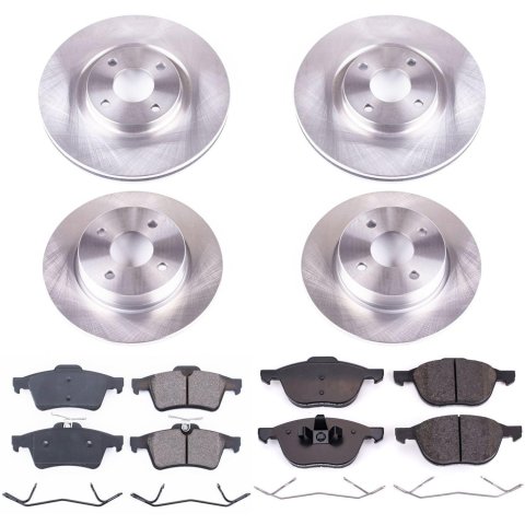 Power Stop 2018 Ford EcoSport Front & Rear Autospecialty Brake Kit (1x psbKOE7897, 1x psbKOE7884) thumbnail 8