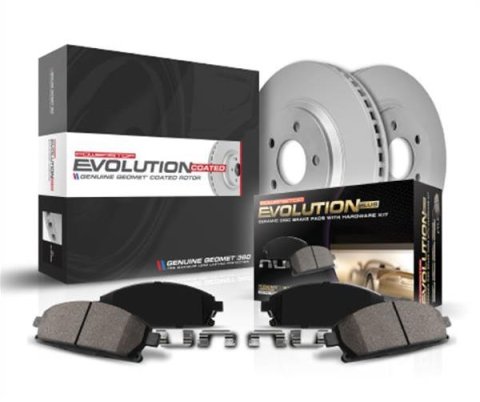 Power Stop 2017 Mercedes-Benz Maybach S550 Front & Rear Z23 Coated Brake Kit (1x psbZ23-1688, 2x psbEBR1601EVC, 1x psbSW-1648, 1x psbCRK7181) thumbnail 8