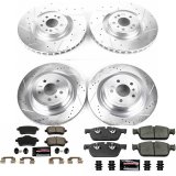 Power Stop 17-18 Mercedes-Benz GLS550 Front & Rear Z23 Evolution Brake Kit (Bundled Kit) thumbnail 7