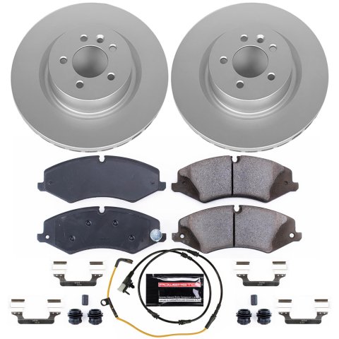 Power Stop 2017 Land Rover Discovery Front & Rear Z23 Evolution Sport Coated Brake Kit (1x psbCRK7174, 1x psbCRK7079) thumbnail 1
