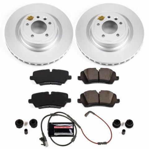 Power Stop 2017 Land Rover Discovery Front & Rear Z23 Evolution Sport Coated Brake Kit (1x psbCRK7174, 1x psbCRK7079) thumbnail 5