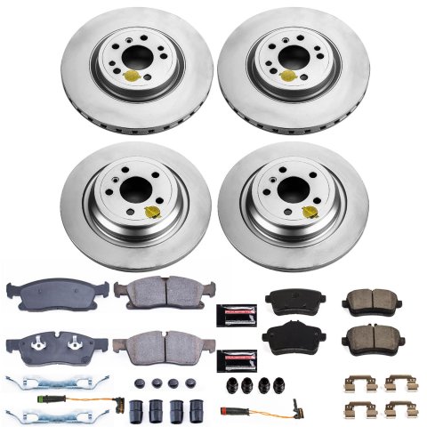 Power Stop 2016 Mercedes-Benz GLE300d Front & Rear Z23 Evolution Sport Coated Brake Kit (1x psbCRK6897, 1x psbCRK7440) thumbnail 5