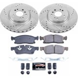 Power Stop 2016 Mercedes-Benz GLE300d Front & Rear Z23 Evolution Sport Brake Kit (1x psbK6897, 1x psbK7440) thumbnail 9