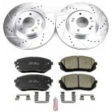 Power Stop 2016 Hyundai Sonata Front & Rear Z23 Evolution Sport Brake Kit (1x psbK6982, 1x psbK7505) thumbnail 1