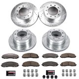 Power Stop 2016 Ford F-350 Super Duty Front & Rear Z36 Truck & Tow Brake Kit (Bundled Kit) thumbnail 7