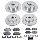 Power Stop 2016 Chevrolet Cruze Front & Rear Z23 Evolution Sport Brake Kit (1x psbK7896, 1x psbK7399) thumbnail 2