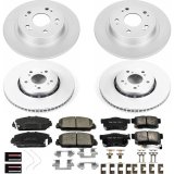 Power Stop 2016 Acura ILX Front & Rear Z17 Evolution Geomet Coated Brake Kit (1x psbCRK3128, 1x psbCRK6940) thumbnail 4