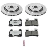 Power Stop 2014 Chevrolet SS Front & Rear Z26 Street Warrior Brake Kit (1x psbK7007-26, 1x psbK5528-26) thumbnail 1