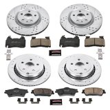 Power Stop 2014 Chevrolet SS Front & Rear Z23 Evolution Sport Brake Kit (1x psbK7007, 1x psbK5528) thumbnail 8