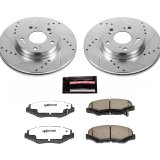 Power Stop 2013 Acura ILX Front & Rear Z26 Street Warrior Brake Kit (1x psbK1243-26, 1x psbK6490-26) thumbnail 9