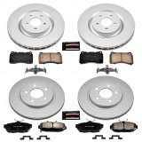 Power Stop 2012 Ford Mustang Front & Rear Z17 Evolution Geomet Coated Brake Kit (1x psbCRK5941, 1x psbCRK4547) thumbnail 4