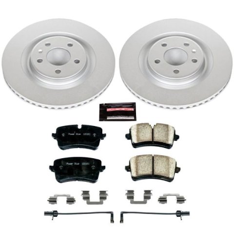 Power Stop 2012 Audi A7 Quattro Front & Rear Z23 Evolution Sport Coated Brake Kit (1x psbCRK6140, 1x psbCRK6001) thumbnail 2