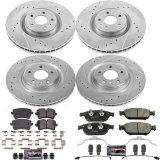 Power Stop 2012 Audi A7 Quattro Front & Rear Z23 Evolution Sport Brake Kit (1x psbK6129, 1x psbK6001) thumbnail 4
