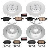 Power Stop 2011 Volkswagen Tiguan Front & Rear Z23 Evolution Sport Coated Brake Kit (1x psbCRK2963, 1x psbCRK5662) thumbnail 1