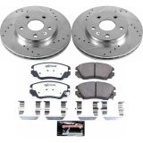 Power Stop 2011 Buick LaCrosse Front & Rear Z26 Street Warrior Brake Kit (1x psbK5547-26, 1x psbK5522-26) thumbnail 1