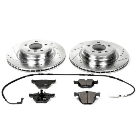 Power Stop 2011 BMW 335d Front & Rear Z23 Evolution Sport Brake Kit (1x psbK045, 1x psbK6055) thumbnail 2