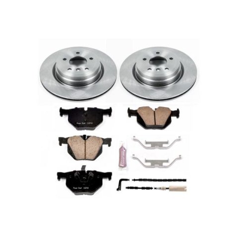 Power Stop 2011 BMW 335d Front & Rear Autospecialty Brake Kit (1x psbKOE045, 1x psbKOE6055)