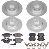 Power Stop 2010 Volkswagen Golf Front & Rear Z23 Evolution Sport Coated Brake Kit (1x psbCRK4623, 1x psbCRK5666) thumbnail 4
