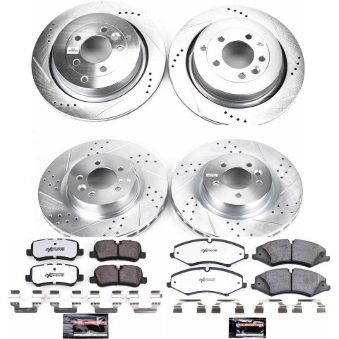 Power Stop 2010 Land Rover LR4 Front & Rear Z36 Truck & Tow Brake Kit (1x psbK6719-36, 1x psbK6564-36) thumbnail 4