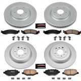 Power Stop 2010 Ford Taurus Front & Rear Z17 Evolution Geomet Coated Brake Kit (1x psbCRK4744, 1x psbCRK5507) thumbnail 4