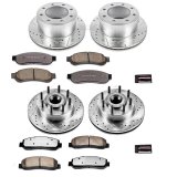 Power Stop 2010 Ford F-350 Super Duty Front & Rear Z36 Truck & Tow Brake Kit (Bundled Kit) thumbnail 3