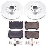 Power Stop 2009 Hyundai Genesis Front & Rear Z17 Evolution Geomet Coated Brake Kit (1x psbCRK5847, 1x psbCRK5843) thumbnail 6