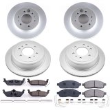 Power Stop 2009 Ford F-150 Front & Rear Z17 Evolution Geomet Coated Brake Kit (1x psbCRK5336, 1x psbCRK1950) thumbnail 4