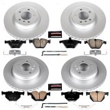 Power Stop 2009 BMW 335i xDrive Front & Rear Z23 Evolution Sport Coated Brake Kit (1x psbCRK045, 1x psbCRK3015) thumbnail 4