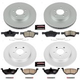 Power Stop 2008 Ford Escape Front & Rear Z17 Evolution Geomet Coated Brake Kit (1x psbCRK4585, 1x psbCRK4581) thumbnail 4