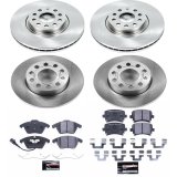 Power Stop 2008 Audi A3 Front & Rear Track Day SPEC Brake Kit (1x psbTDSK2259, 1x psbTDSK4627) thumbnail 1