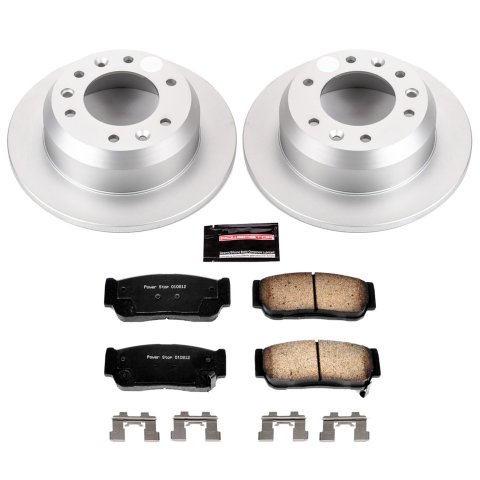 Power Stop 2007 Hyundai Entourage Front & Rear Z17 Evolution Geomet Coated Brake Kit (1x psbCRK4664, 1x psbCRK5907) thumbnail 8
