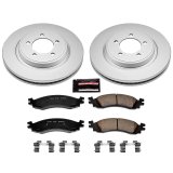 Power Stop 2006 Mercury Mountaineer Front & Rear Z17 Evolution Geomet Coated Brake Kit (1x psbCRK1441, 1x psbCRK3150) thumbnail 4