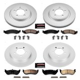 Power Stop 2006 Mercury Mountaineer Front & Rear Z17 Evolution Geomet Coated Brake Kit (1x psbCRK1441, 1x psbCRK3150) thumbnail 5
