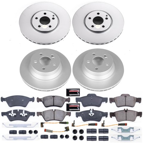Power Stop 2006 Mercedes-Benz E500 Front & Rear Z23 Evolution Sport Coated Brake Kit (1x psbCRK7768, 1x psbCRK5322) thumbnail 5