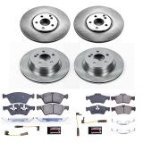 Power Stop 2006 Mercedes-Benz E500 Front & Rear Autospecialty Brake Kit (1x psbKOE7768, 1x psbKOE5322) thumbnail 6